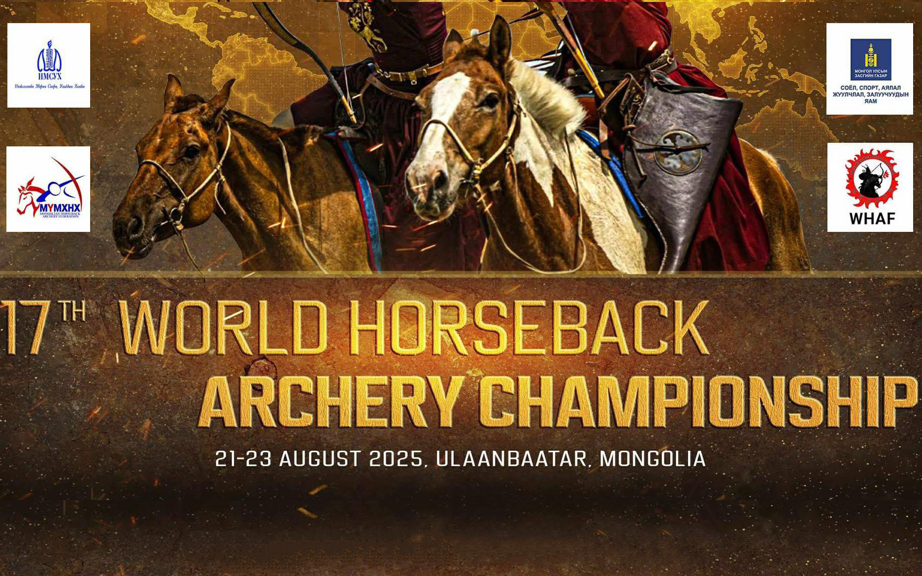 17th World Horseback Archery Championship 2025 Mongolia (WHAF)